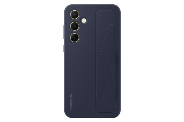 SAMSUNG Case Standing Grip Galaxy A55 Blue Black