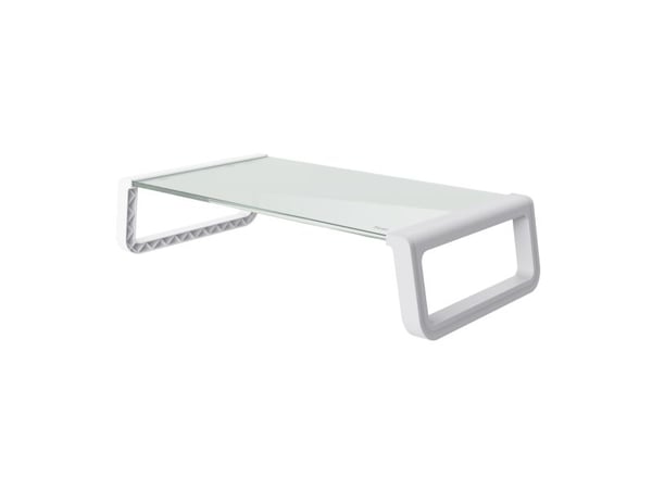 Trust Monta - Notebook- / LCD-skjermstativ - herdet glass - hvit