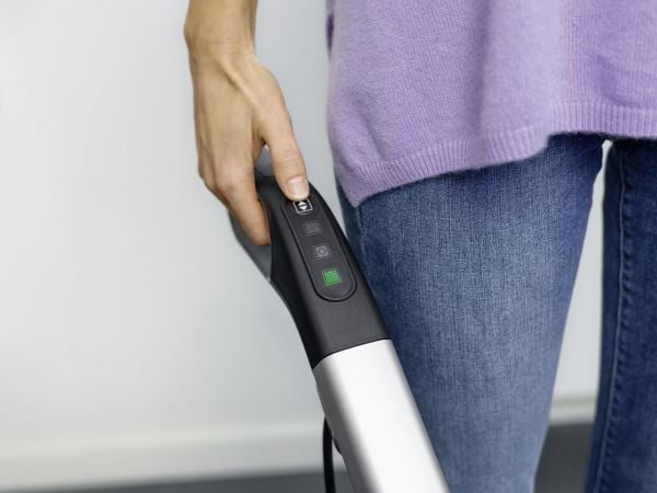 Kärcher SC 3 UPRIGHT, Ångmopp, 0,5 l, Svart, Vit, Knappar, 5 m, 1600 W