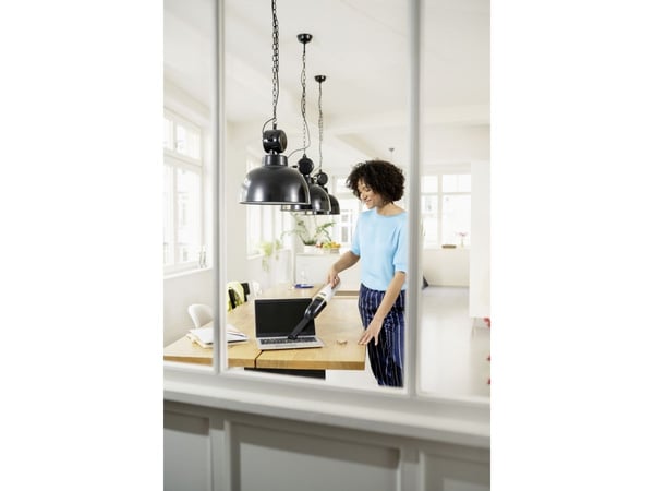 Kärcher CVH 3 Plus, Tørr, HEPA, 78 dB, Uten pose, Svart, Hvit, Batteri
