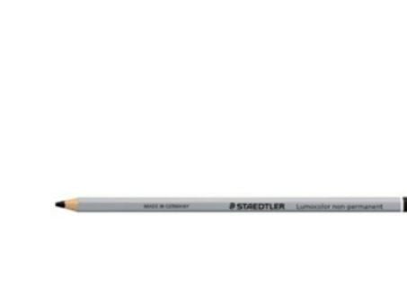 Blyant staedtler lumocolor, sort, pakke a 12 stk.