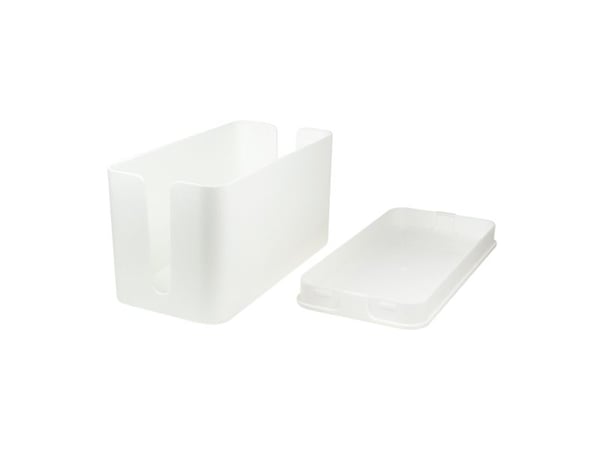 LogiLink KAB0060, Kabelboks, Plast, White