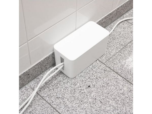 LogiLink KAB0060, Kabelboks, Plast, White