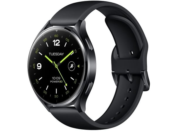 Xiaomi Watch 2 - Svart rustfritt stål - smartklokke med stropp