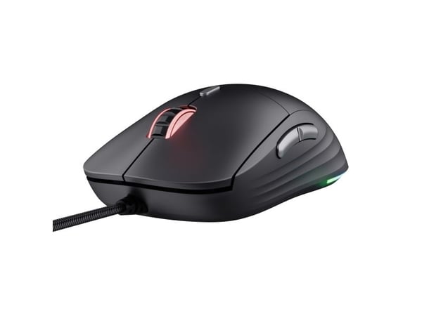 Trust GXT 925 REDEX II, Høyrehånd, Laser, USB Type-A, 10000 dpi, Svart