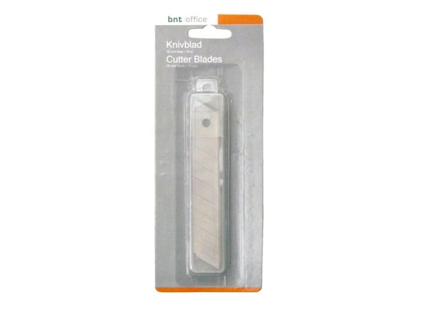 Reserveklinger 18mm til hobbykniv 10stk/pak - (10 stk.)