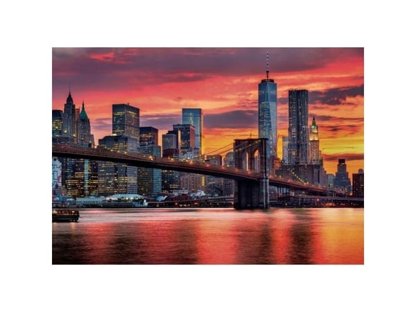 Clementoni High Quality Collection EAST RIVER AT DUSK, 1500 stykker, By, 10 år