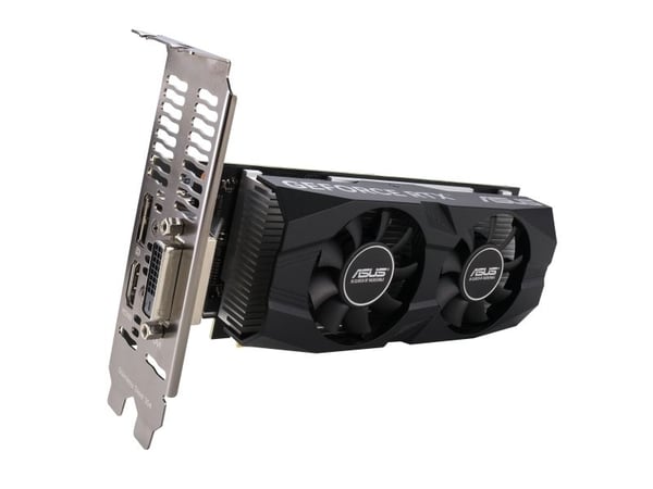 ASUS GeForce RTX 3050 LP BRK 6GB - OC Edition - grafikkort - GF RTX 3050 - 6 GB GDDR6 - PCIe 4.0 - HDMI, DisplayPort, DVI