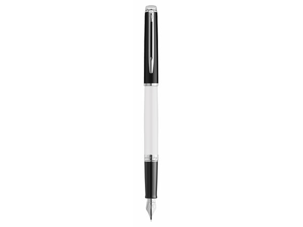 Waterman 2202843, Svart, Hvit, Blå, Lakk, Rustfritt stål, Medium, Ambidextrous