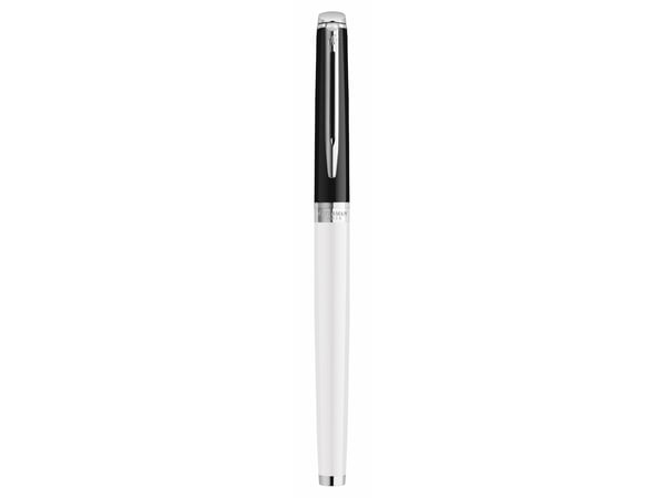 Waterman 2202843, Svart, Hvit, Blå, Lakk, Rustfritt stål, Medium, Ambidextrous