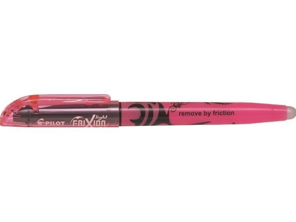Pilot FriXion Light - Markeringspenn - rosa - 3.8 mm - med viskelær