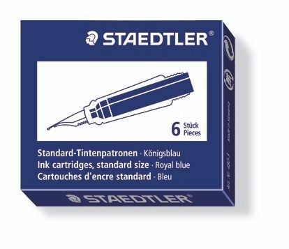 Refill, Staedtler, 480, blå pakke a 3 stk