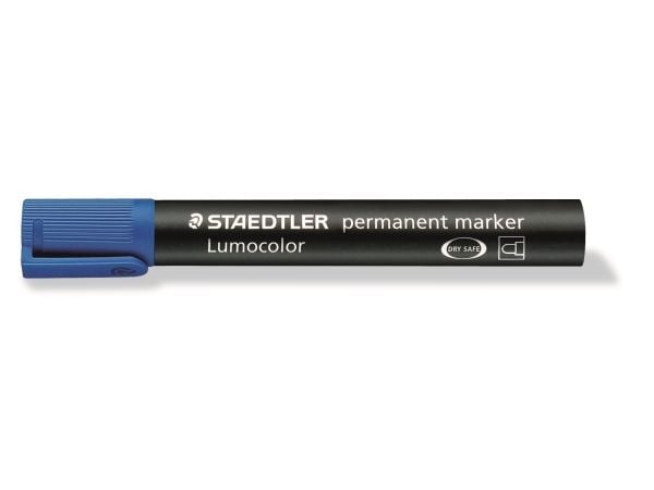 STAEDTLER Lumocolor - Markør - pysyvä - blå - 2 mm
