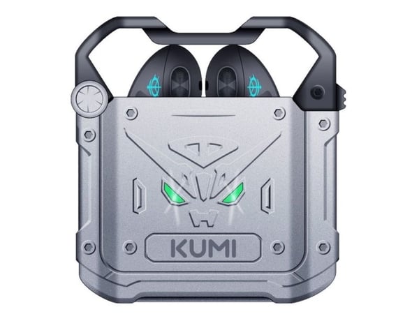 Kumi Mech X3 grå trådløse in-ear-hodetelefoner