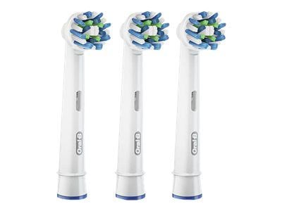 Oral-B Cross Action 4 pack - Reservborsthuvudsats - till tandborste (paket om 4)