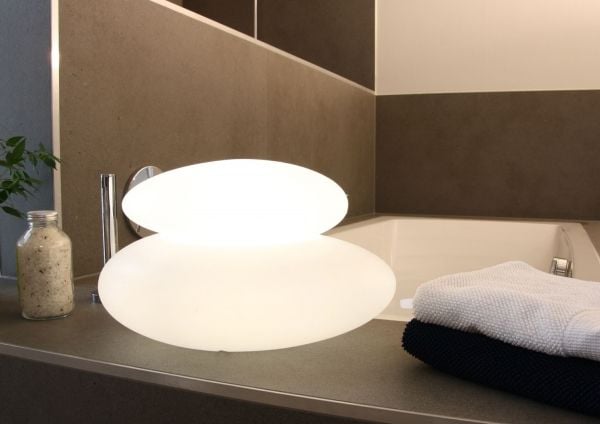 8 seasons design 32373L, Hvit, Polyethylen, IP44, E27, 220 mm, 390 mm