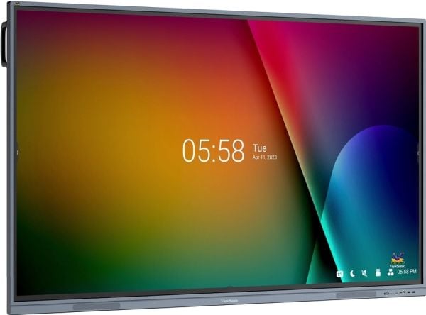 Viewsonic IFP6533-G, 165,1 cm (65"), 1428,48 x 803,52 mm, 350 cd/m², 1,07 milliarder farger, 3840 x 2160 piksler, 4K Ultra HD