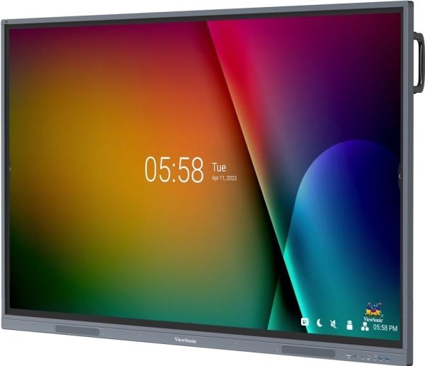 Viewsonic IFP6533-G, 165,1 cm (65"), 1428,48 x 803,52 mm, 350 cd/m², 1,07 milliarder farger, 3840 x 2160 piksler, 4K Ultra HD