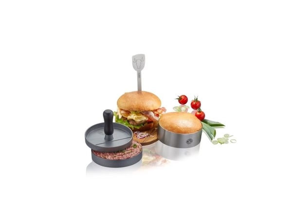 3-delt burgersett GEFU BBQ G-89494