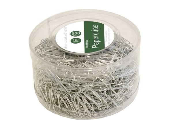 Papirclips 32 mm 500g