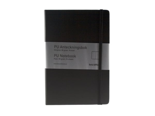 B.N.T 513210, Monokromatisk, Sort, A5, 96 ark, 80 g/m², Innbundet (hardcover)