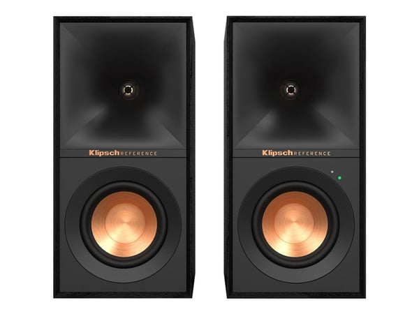 Klipsch Reference Series R-40PM - Skjermhøyttalere - trådløs - Bluetooth - 70 watt (Total) - toveis - svart