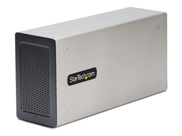 Startech Thunderbolt 3 PCIe Expansion Chassis, Enclosure Box W/Dual PCI-E Slots, External PCIe Slots for Laptops/Desktops/All-In-Ones, 8K/4K Output...