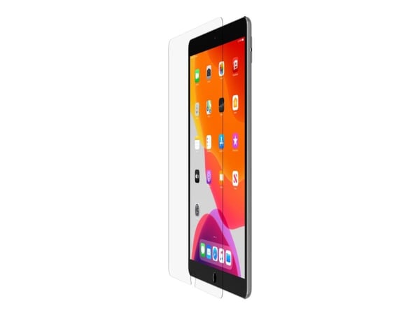 Belkin ScreenForce - Skjermbeskyttelse for nettbrett - glass - for Apple 10.2-inch iPad (7. generasjon, 8. generasjon, 9. generasjon)