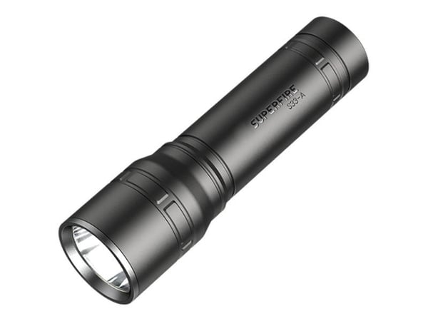 Superfire S33-A - Ficklampa - LED - 4-läge - 3 W - vitt ljus