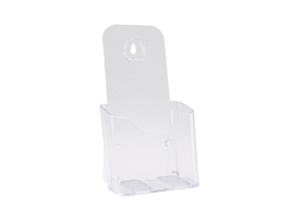 Broschyrhållare A4 BNT clear 1/3 1-rum för bord 685x480x550mm