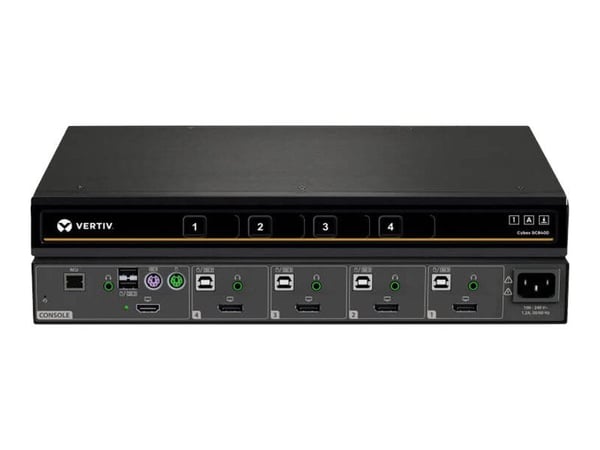 Vertiv SC940DPH-400, 3840 x 2160 pikseliä, 4K Ultra HD, musta