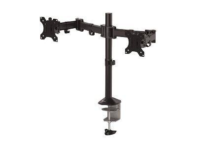Fellowes Reflex Dual Monitor Arm - Monteringssett - justerbar arm - for 2 skjermer - metall - svart, RAL 9017 - skjermstørrelse: inntil 27" - skriv...