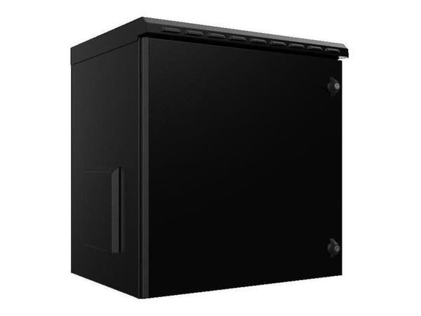 Lanview by Logon - Rack skåp - 60 x 45 - väggmontering - svart, RAL 9005 - 12U - 19"