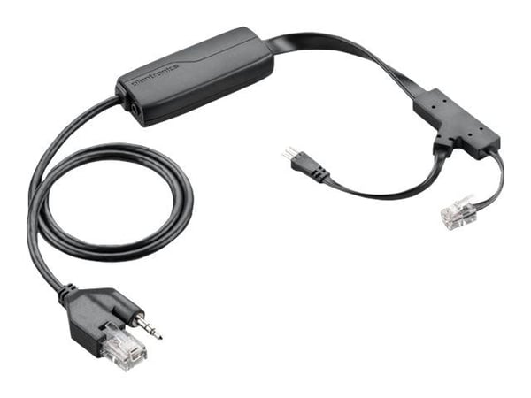 HP Poly APP-51 - Headset-adapter - för Poly CCX 350; Edge E100, E200, E220, E300, E320, E350, E400, E450, E500, E550; VVX 150