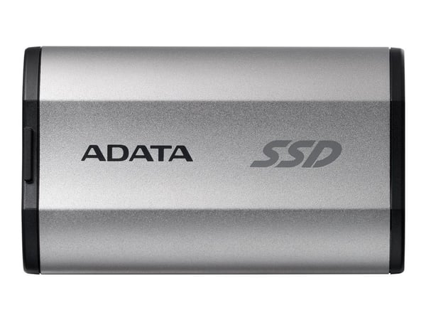 ADATA SD810 - SSD - 1 TB - ekstern (bærbar) - USB 3.2 Gen 2 (USB-C kontakt) - sølvgrå