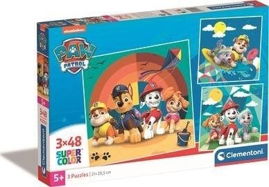 Clementoni Puslespil Paw Patrol, 3x48 brikker