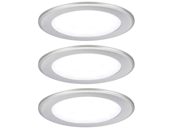 Paulmann LED-skaplampe LED (RGB) 2,5 W nøytralhvit jern (børstet)