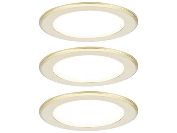 Paulmann LED-kaappivalaisin LED (RGB) 2,5 W Warm White Gold (matta) Paulmann LED-kaappivalaisin LED (RGB) 2,5 W Warm White Gold (matta)