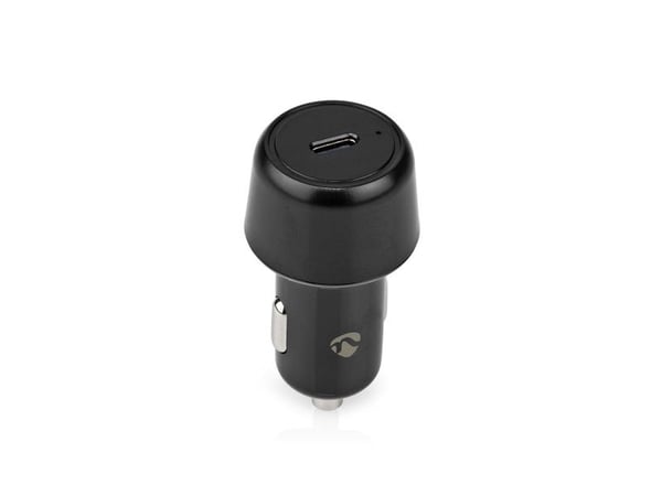 Nedis Car Charger, Automatisk, Cigartenner/lighter, 15 V, Sort