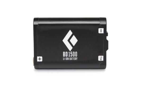 Black Diamond BD 1500 batteri & lader, sett (svart, lader med batteri)