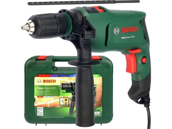 Bosch slagborehammer EasyImpact 600 W i koffert