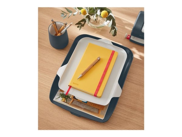 Leitz Cosy - Notisbok - A5 - 135 x 215 mm - 96 ark / 192 sider - rutet - varm gul - kartong