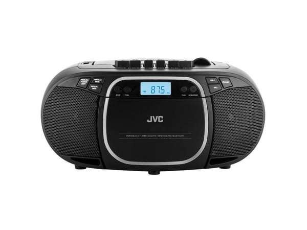 JVC RC-E451B, 1,6 kg, Svart, Bärbar CD-spelare