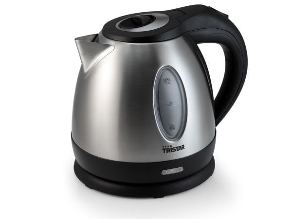 Tristar WK-1323, 1,2 l, 1500 W, Rustfritt stål, Rustfritt stål, Vannivåindikator, Overopphetingsbeskyttelse