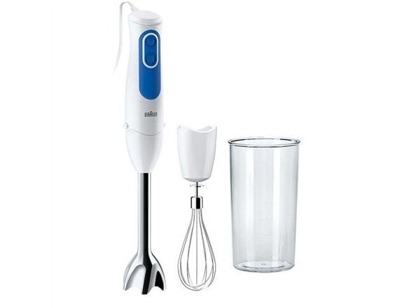 Braun Multi Quick 3, Stavmixer, 0,6 l, 700 W, Blå, Vit
