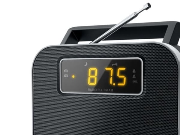 Muse M-081 R, Bærbar, Digitalt, FM, MW, LED, 1,52 cm (0.6"), Oransje