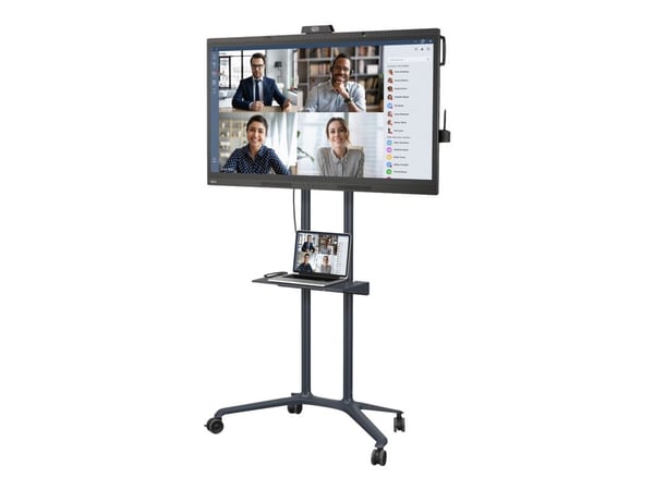 NEC MultiSync WD551 - 55" Diagonal klass LED-bakgrundsbelyst LCD-skärm - digital skyltning - med pekskärm, 3840p kamera och mikrofoner - 4K UHD (21...