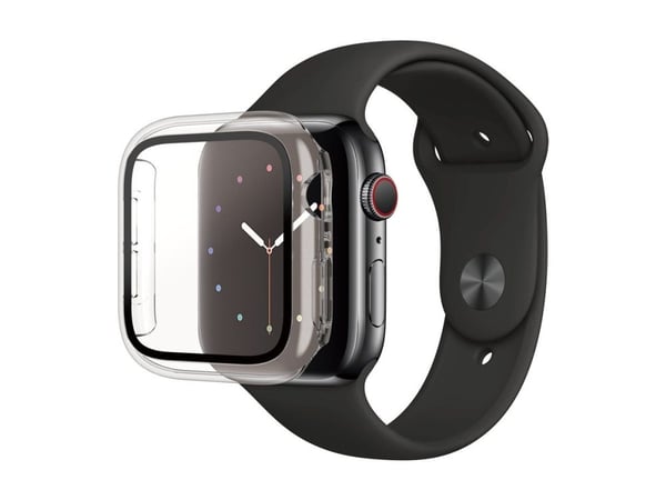 PanzerGlass - Skjermbeskyttelse for smart armbåndsur - helhus - glass - rammefarge svart - for Apple Watch Hermès Series 9, SE 3, Series 10, Series...