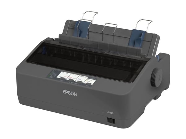 Epson LQ 350 - Skriver - S/H - punktmatrise - 24 pin - inntil 347 tegn/sek - parallell, USB 2.0, seriell