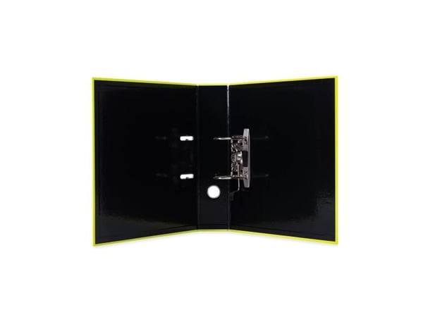 HERMA 20063, A4, Rund ring, Oppbevaring, Fotoark kartong, Gult, Svart